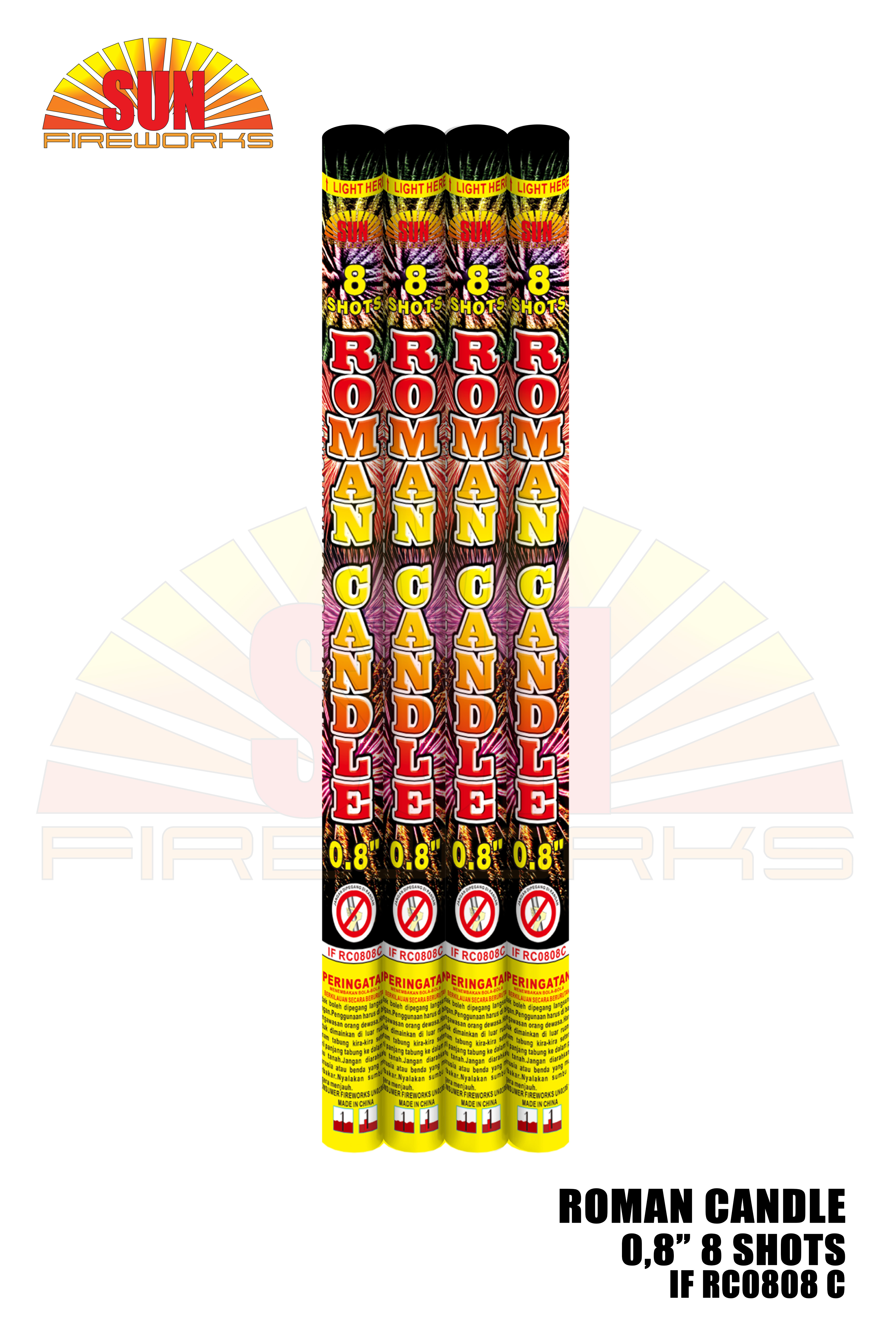 roman candle 8 shot IF RC0808 C